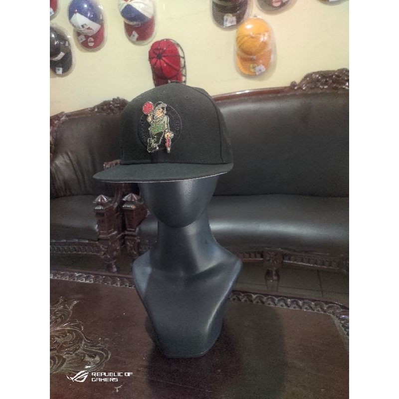 TOPI SNAPBACK NEW ERA BOSTON CELTICS NBA ORIGINAL