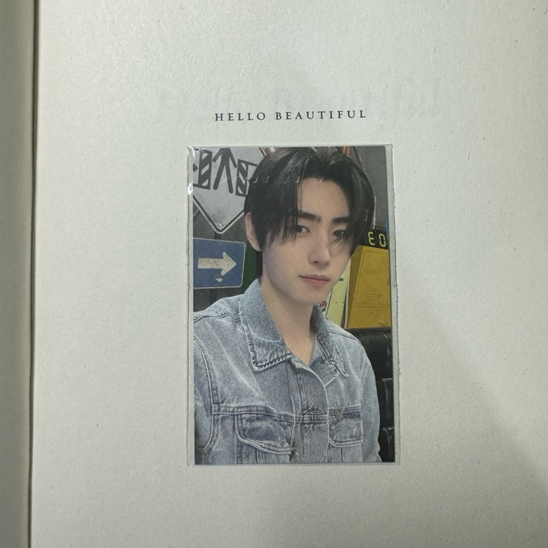 sunghoon 3rd enniv photocard pc