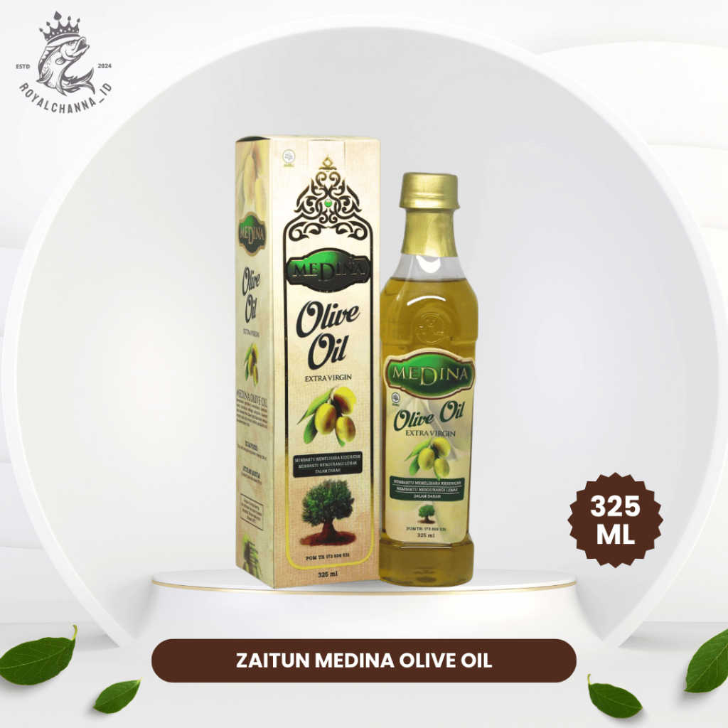 

Minyak Zaitun Medina Extra Virgin Olive Oil 325ml