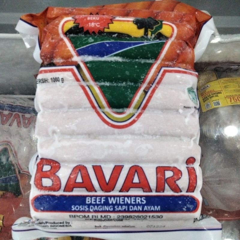 BAVARI WIENERS SAUSAGE 1KG