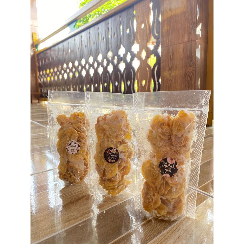 

Banana chips Renyah ~ Rasa Tiramisu