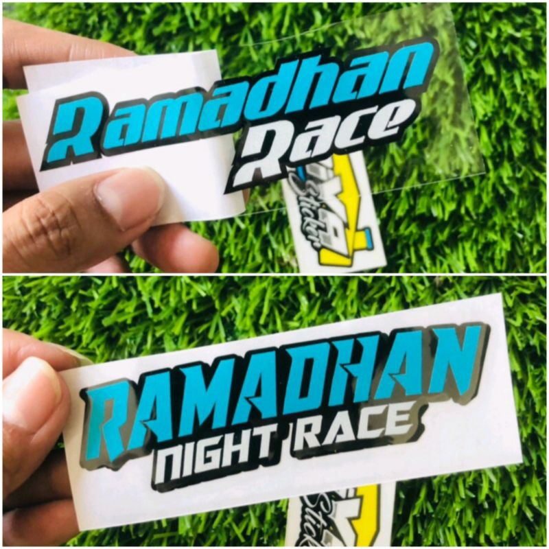 Sticker RAMADHAN NIGHT RACE Stiker Cutting