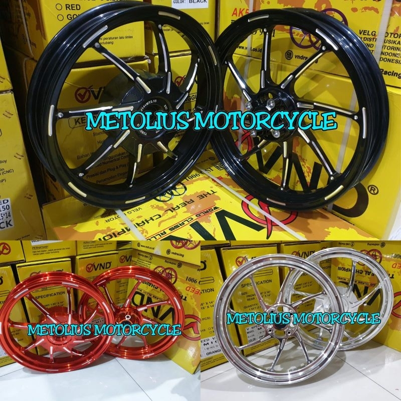 velg vnd ak88 vario110 velg kipas p5 vnd beat/beat new/beat deluxe/beat street velg vnd m8 scoopy/sc