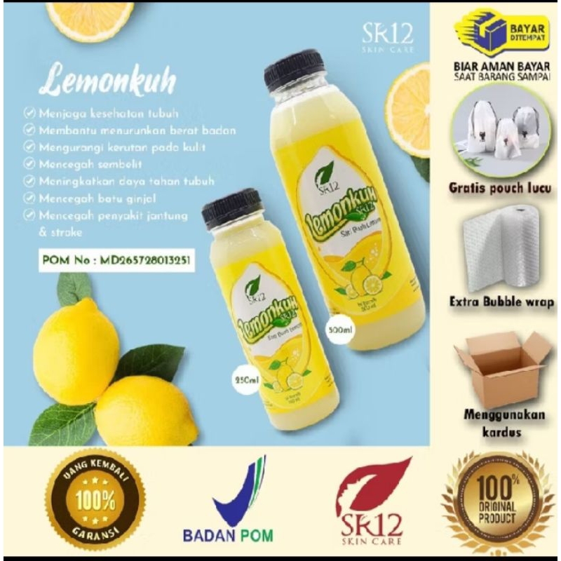 

lemonku sari lemon asli original minuman diet herbal SR12