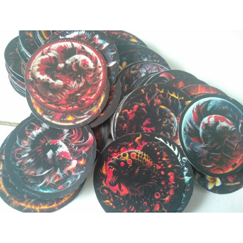 

sticker vinyl bettafish bulat