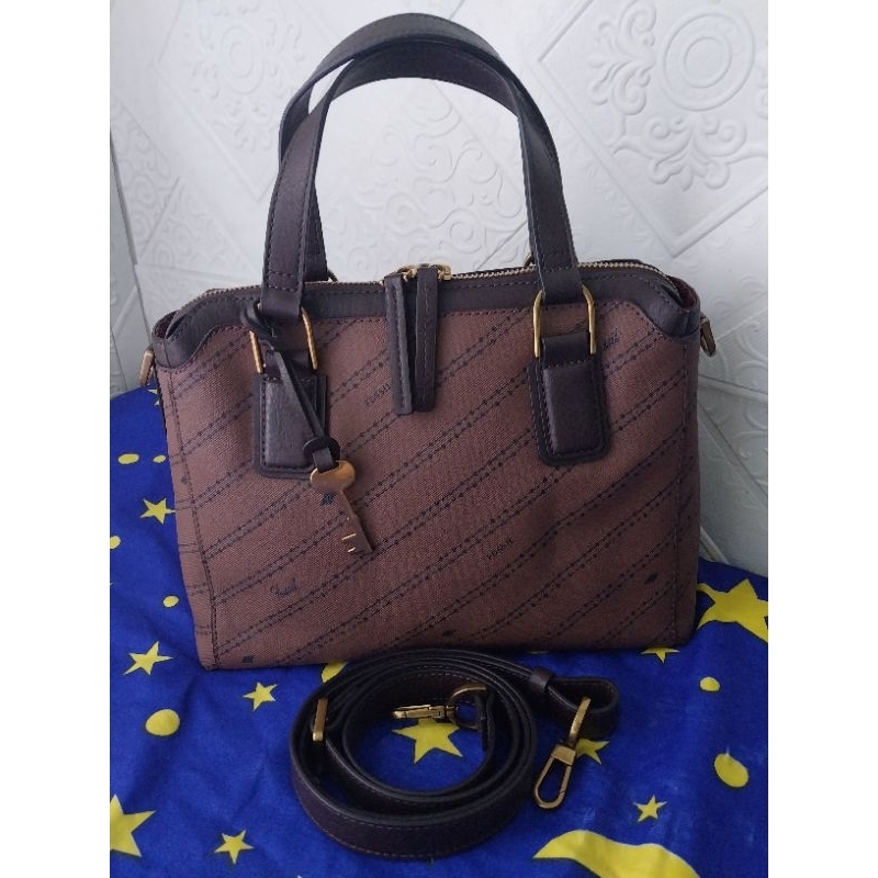 Tas F*ssil Jacqueline Satchel Ori Preloved
