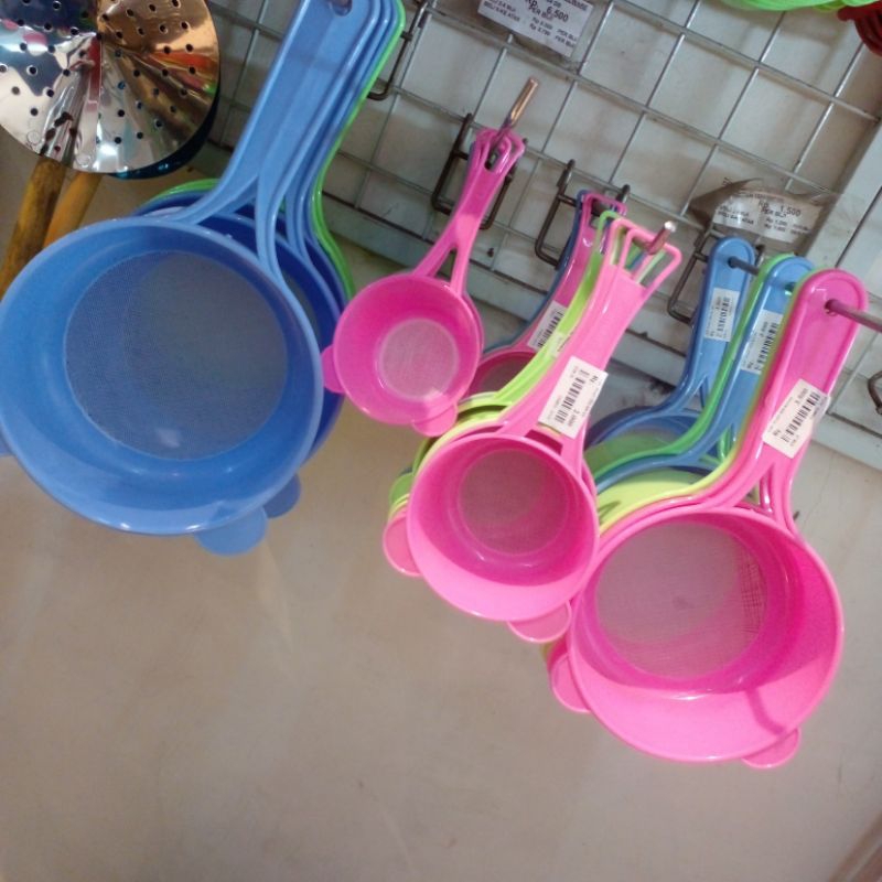 SARINGAN TEH PLASTIK 12 cm / SARINGAN SERBAGUNA murah