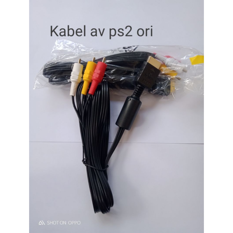 KABEL AV PS2 ORI / KABEL AV / RCA PS3 ORI