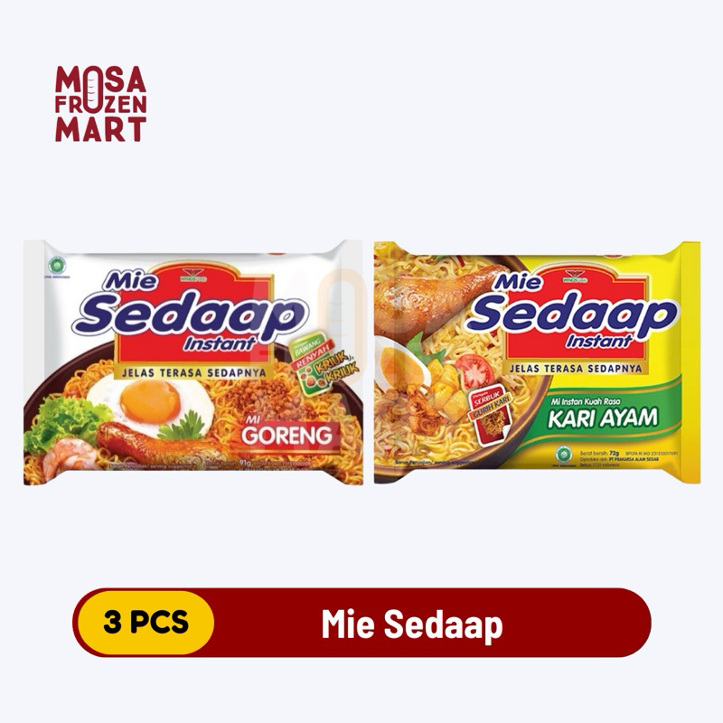 

Mie Sedaap Goreng & Kari Ayam | Mie Instan