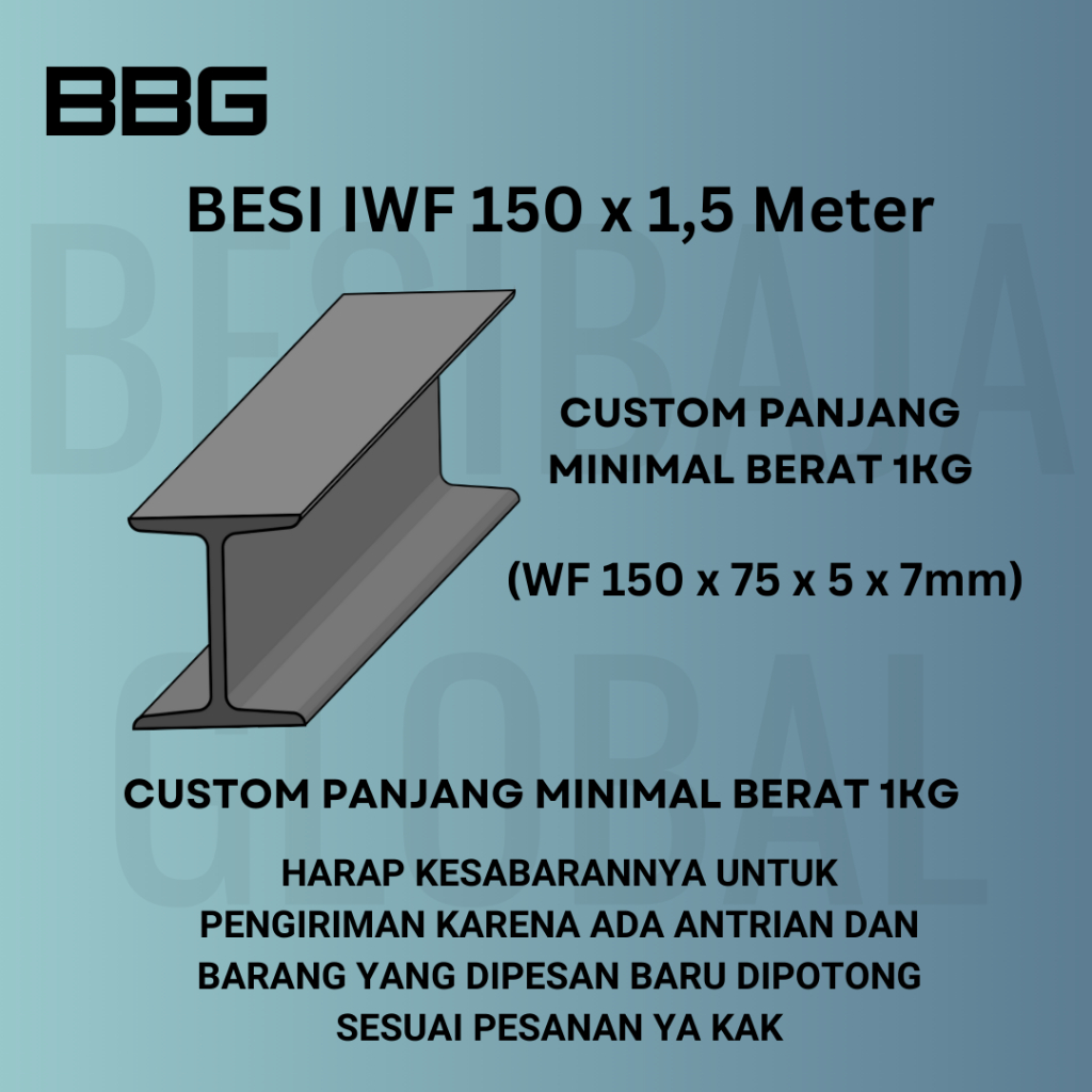 BESI IWF 150 x 1,5M