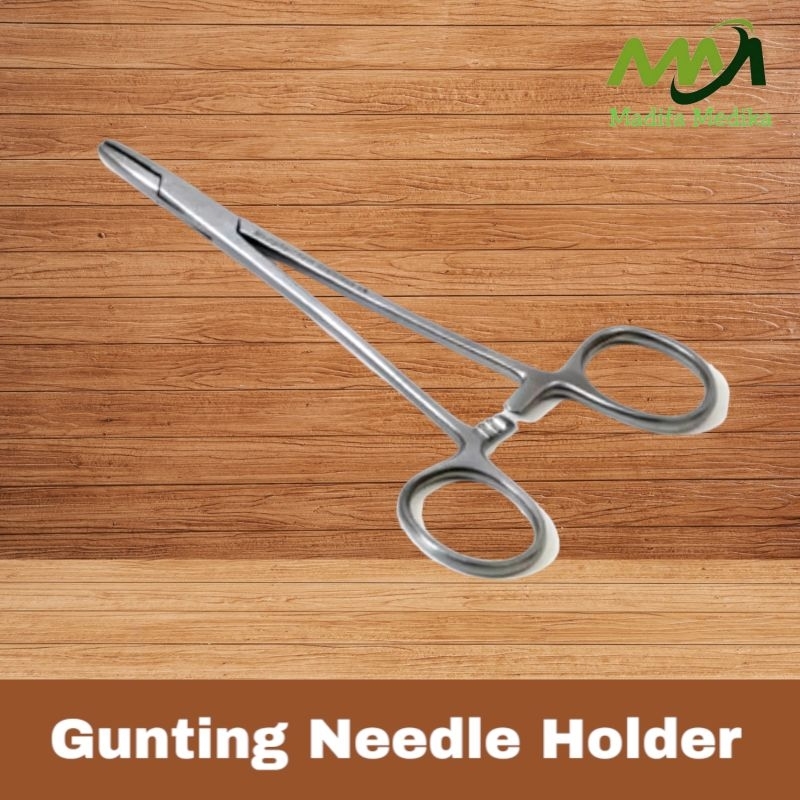 Gunting Nalvuder   Needle Holder  Naldvuder 14 CM  Gunting Klem