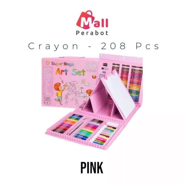 

KODE Q2O3 Mall Perabot AFF Crayon Warna Anak Set 28 Art Full Set Krayon Mewarnai Anak Pensil Warna Perlengkapan Mewarnai Lukis