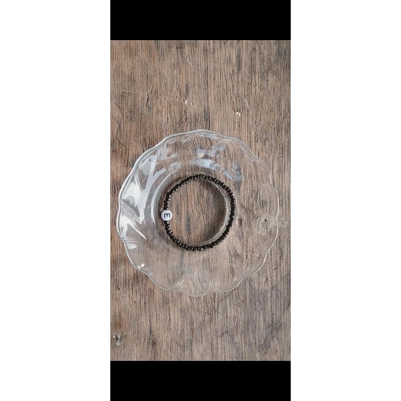 Gelang Manik Hitam Polos | Gelang Manik Lucu | Gelang Polos | Gelang Anak | Gelang Couple | Gelang S