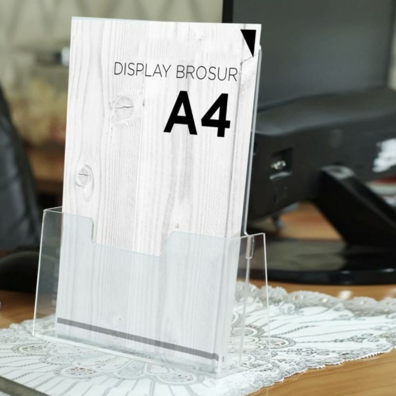 

KODE N5X7 Akrilik brosurAkrilik tempat brosur A4