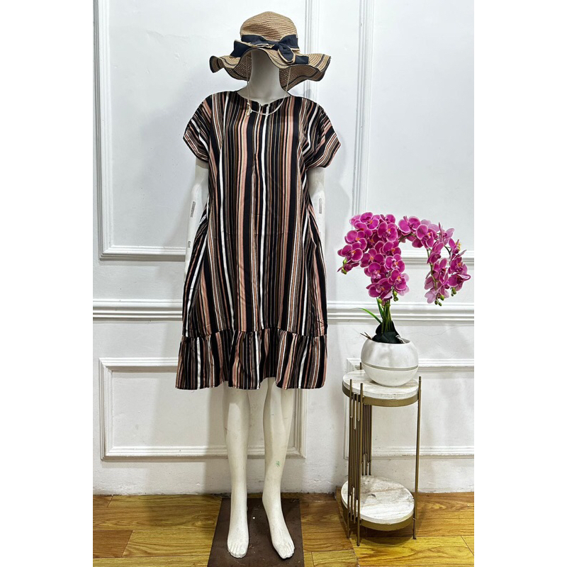 Daster Viral Ruffle/ Daster Ruffle Kekinian / Daster Rempel