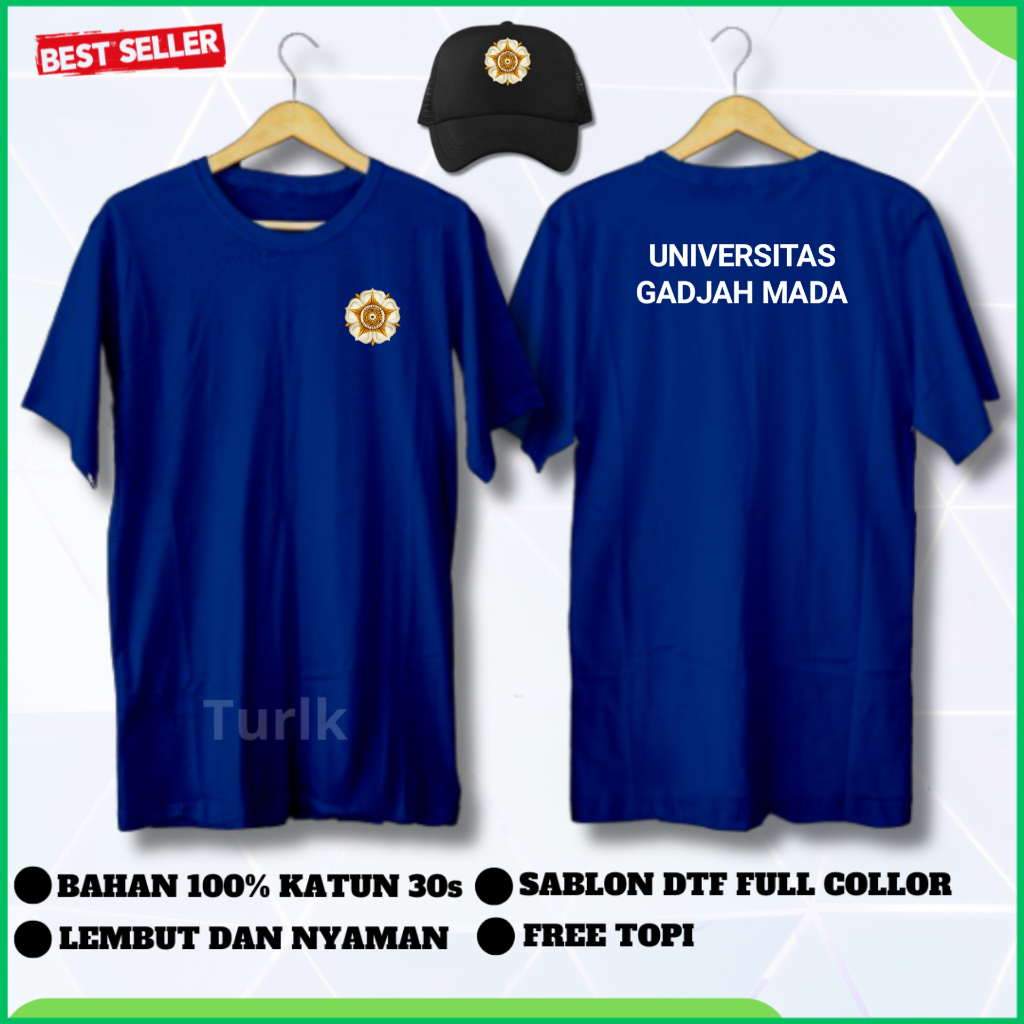 Kaos Universitas Gadjah Mada Kaos UGM Kaos Tshirt UGM Universitas Gadjah Mada