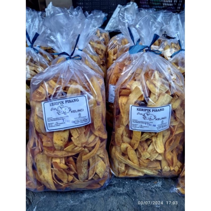 

Keripik Pisang Gurih 250gr