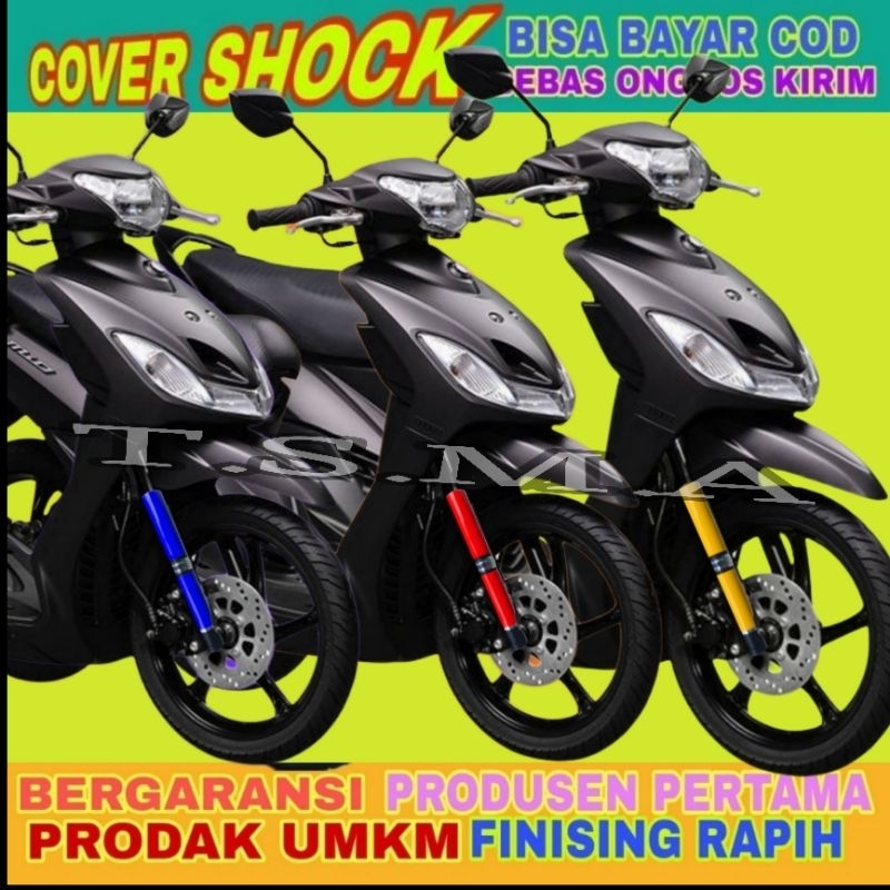 cover shok shock depan Mio z Mio gt Mio m3 mio Fino Mio j Mio soul Mio sporty/small paling murah
