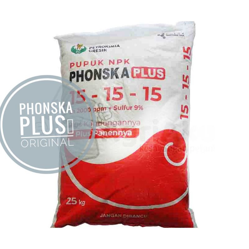 Pupuk NPK 151515 Phonska plus (repacking 1kg)