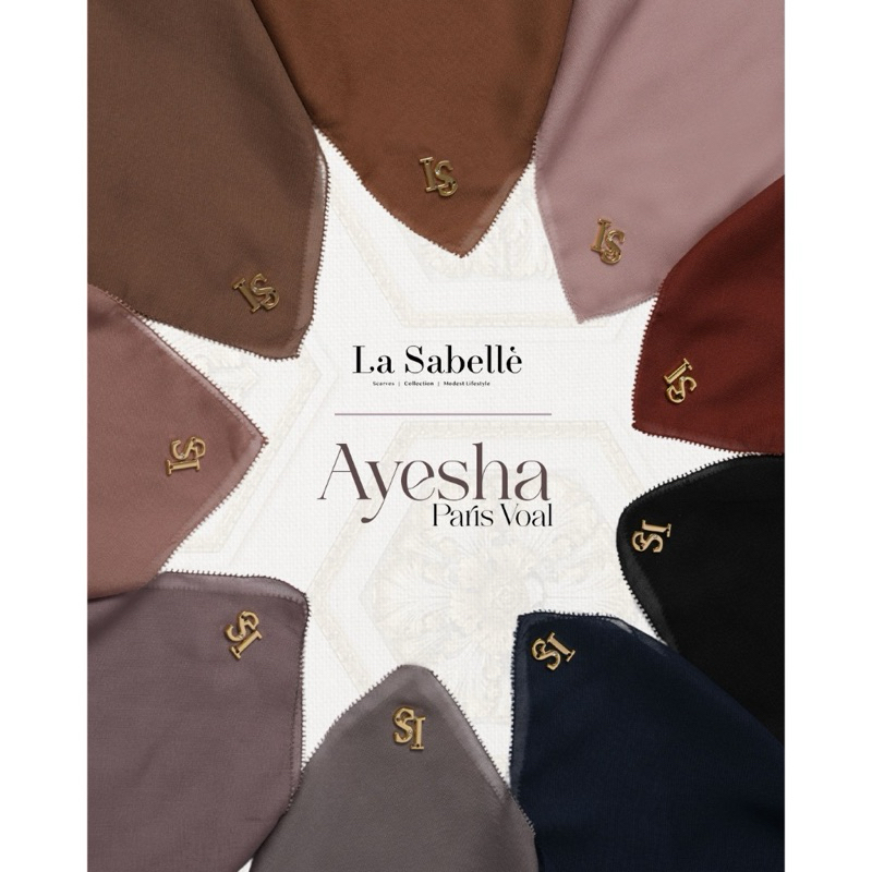 La sabelle - Scarf Ayesha paris voal