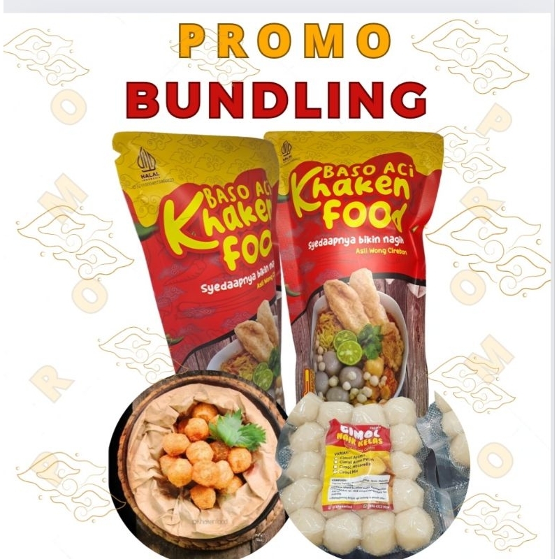 

Bundling Hemat 2 Bungkus Baso Aci Dan 1Pack Cimol Mozarela