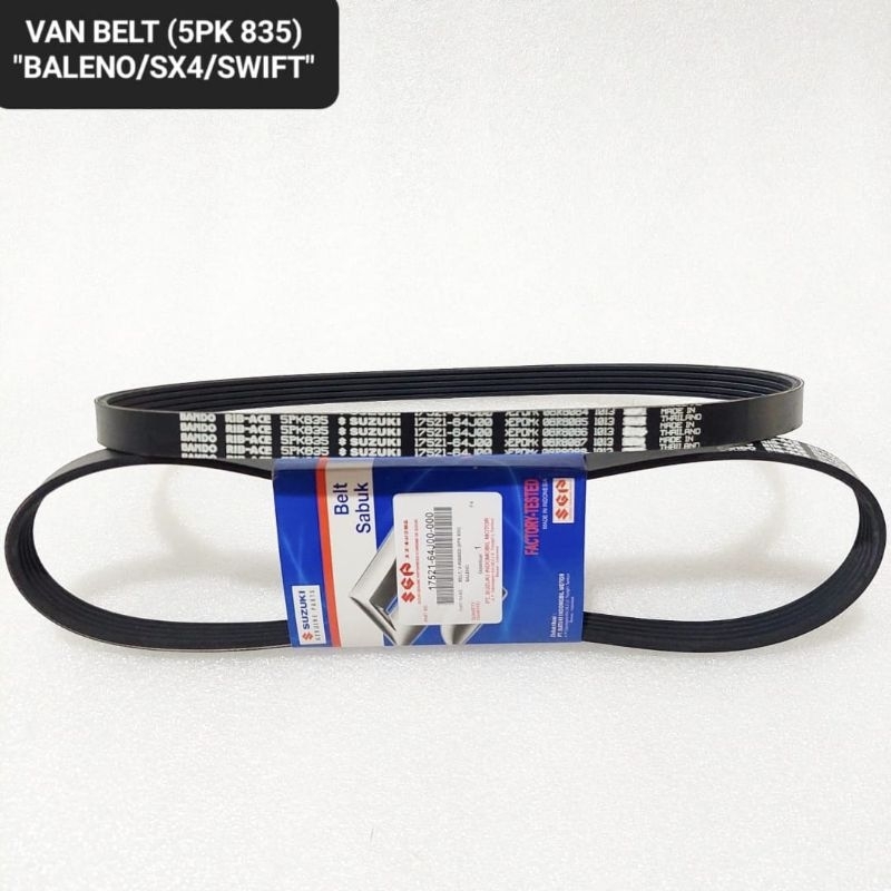 VAN BELT (5PK 835)SUZUKI BALENO/SX-4/SWIFT