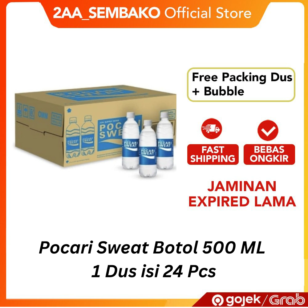 

Pocari Sweat Botol 500 ML 1 dus 24 Pcs