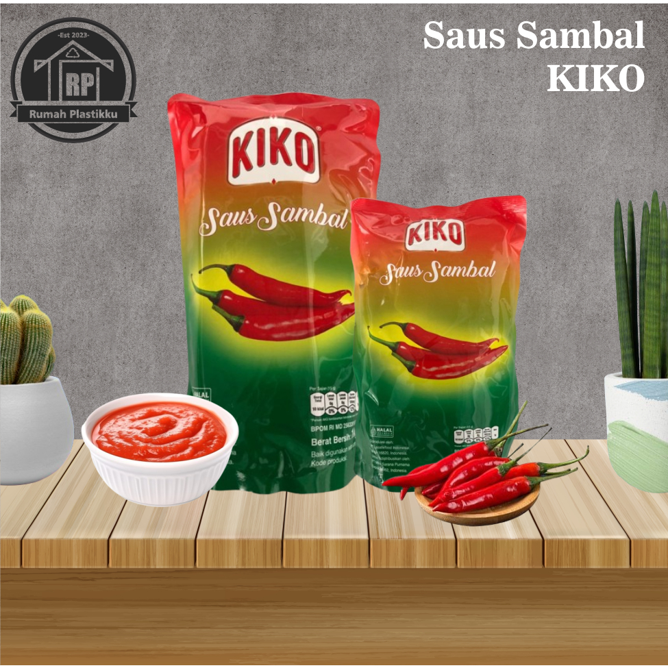 

KIKO Saus Sambal / Kemasan Pouch 500gr dan 1kg