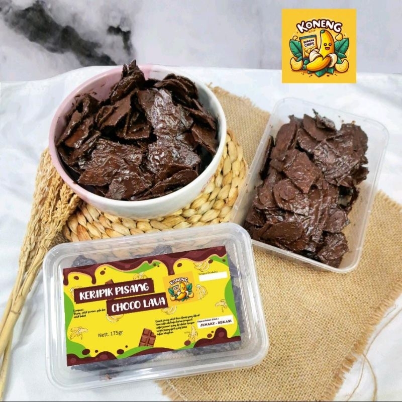

Kripik pisang Koneng coklat lumer