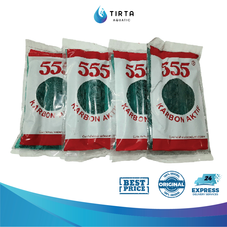 Karbon aktif, karbon aktif 555, media filter karbon aktif, karbon aktif merek 555, media filter karb