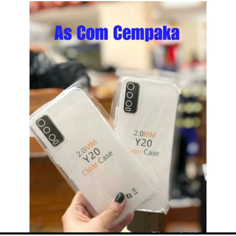 Jelly case silikone bening Vivo Y02/Y20i