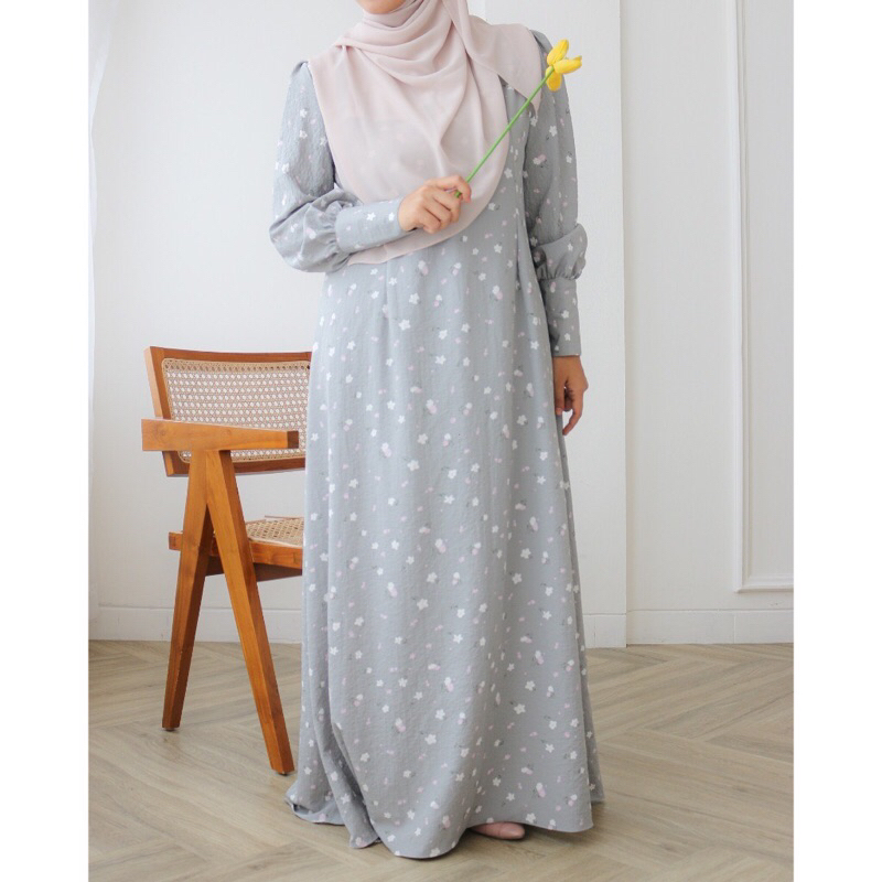 LILY DRESS Deen Hijab BY DINDA FIRDAUSA (PRELOVED)