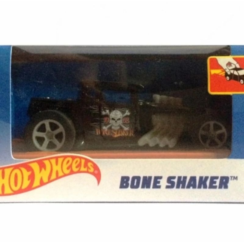 Hot Wheels Pull Back Bone Shaker Black
