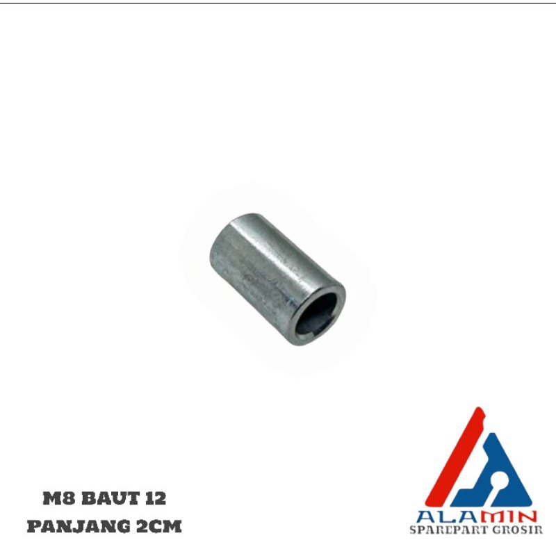 BOSH BUSING M8 BAUT 12 PANJANG 2cm