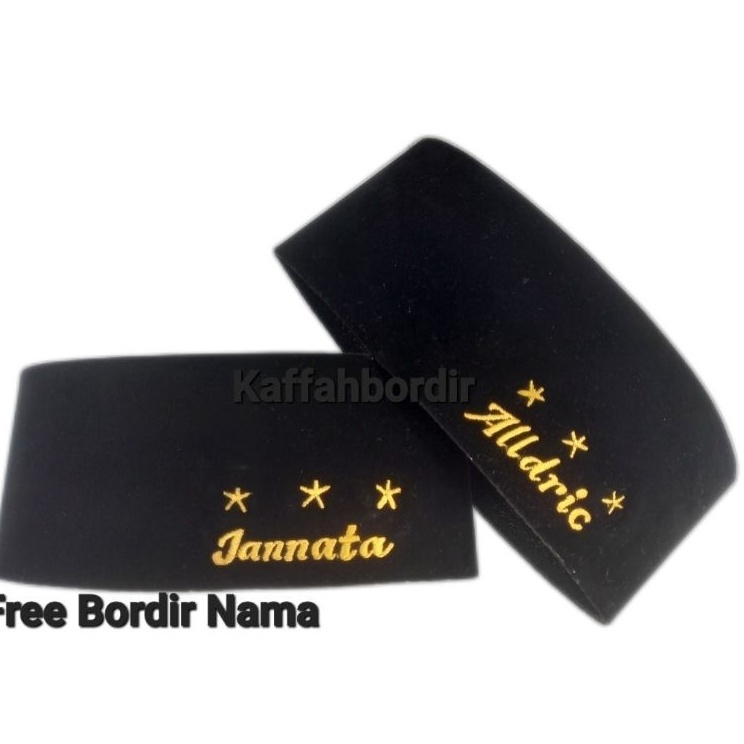 Peci Songkok Hitam Anak Dan Dewasa Free Bordir Nama Peci Presiden Nasional Hitam polos