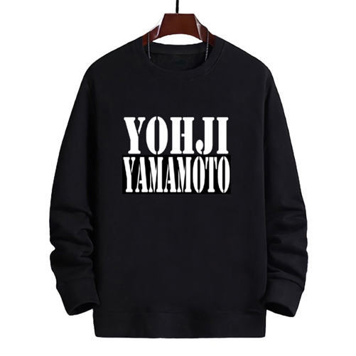 Sweater Yohji Yamamoto New Crewneck Bahan Cotton Fleece | Ready Stock | Siap Kirim | Langsung Order 