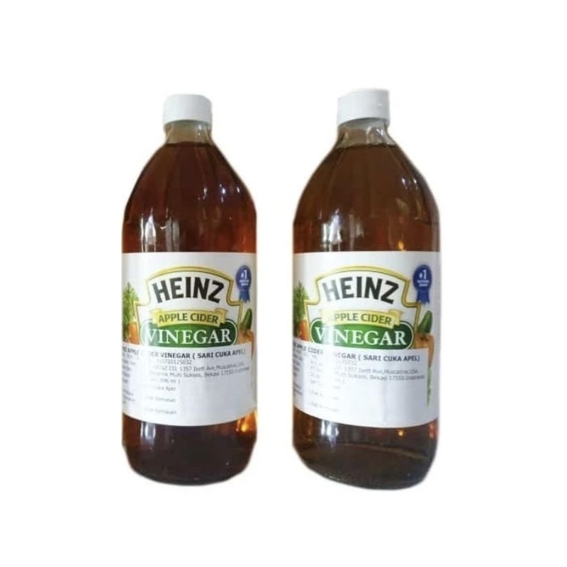 

HEINZ APPLE CIDER VINEGAR 896 ML / CUKA APEL / UKURAN 32 OZ