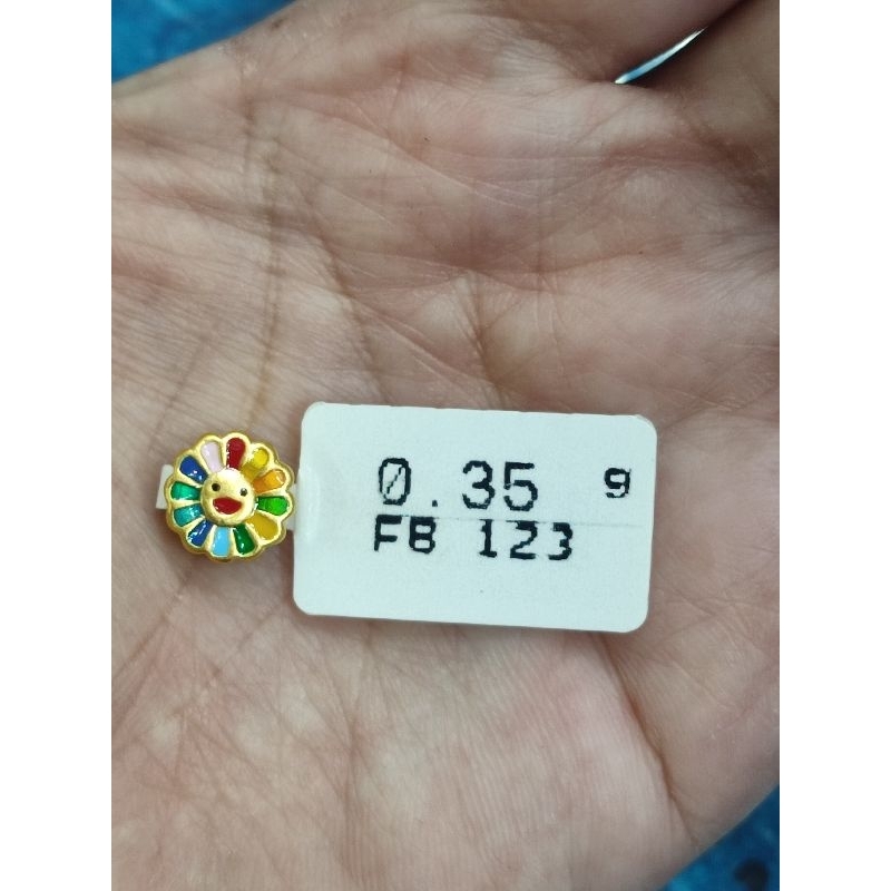 Gelang emas 24k matahari warna