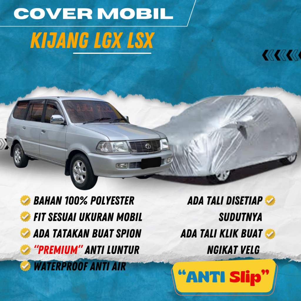 Cover Mobil Kijang Kapsul LGX LSX Kijang Super Penutup Selimut Sarung Mobil KIJANG KAPSUL LGX LSX LX