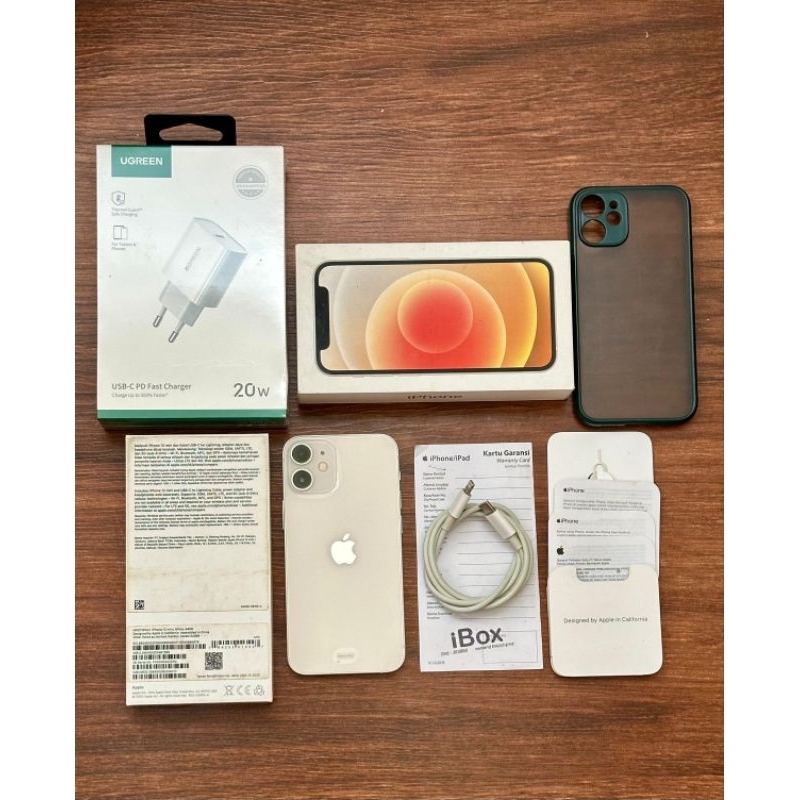 iphone 12 mini 64gb white resmi ibox