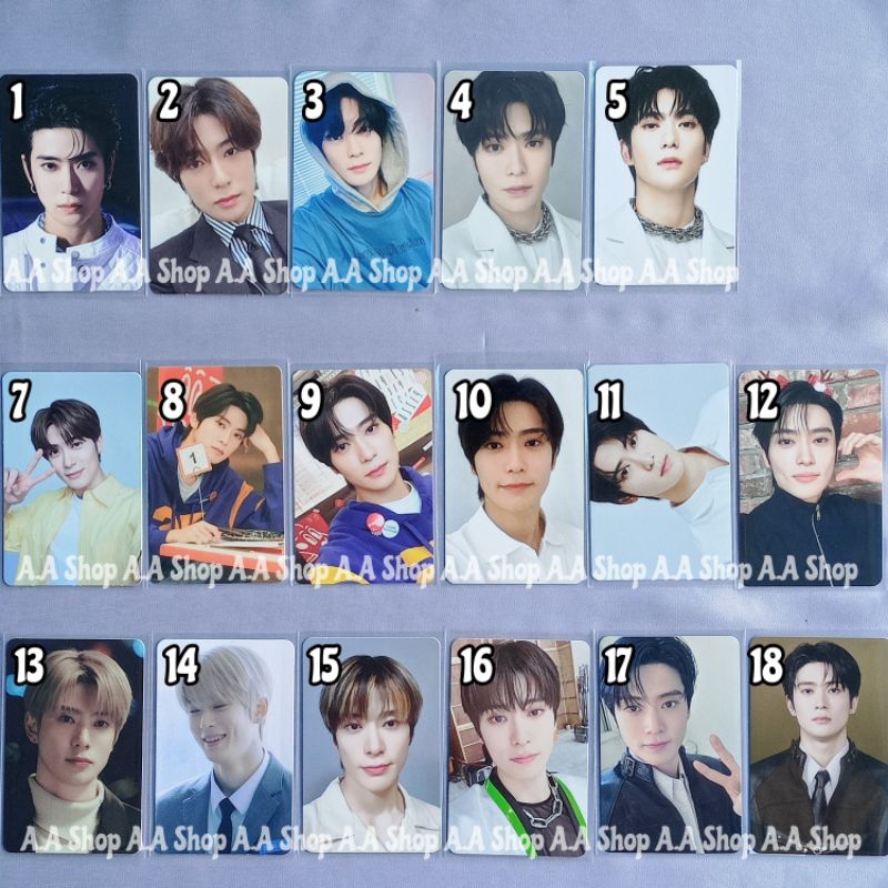 Ready DISC 3k-8k Jaehyun Photocard Official NCIT Hologram Sticker AR Ticket Fanmeeting Slowacid Selc