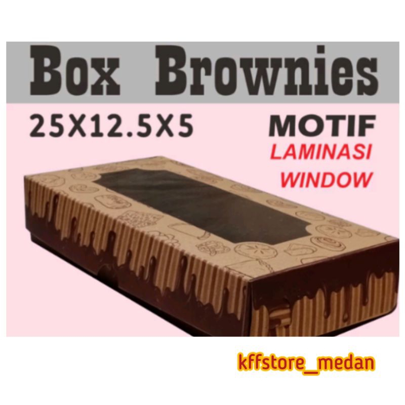 

Box Kraft Motif 25x12,5x15cm (per pcs)