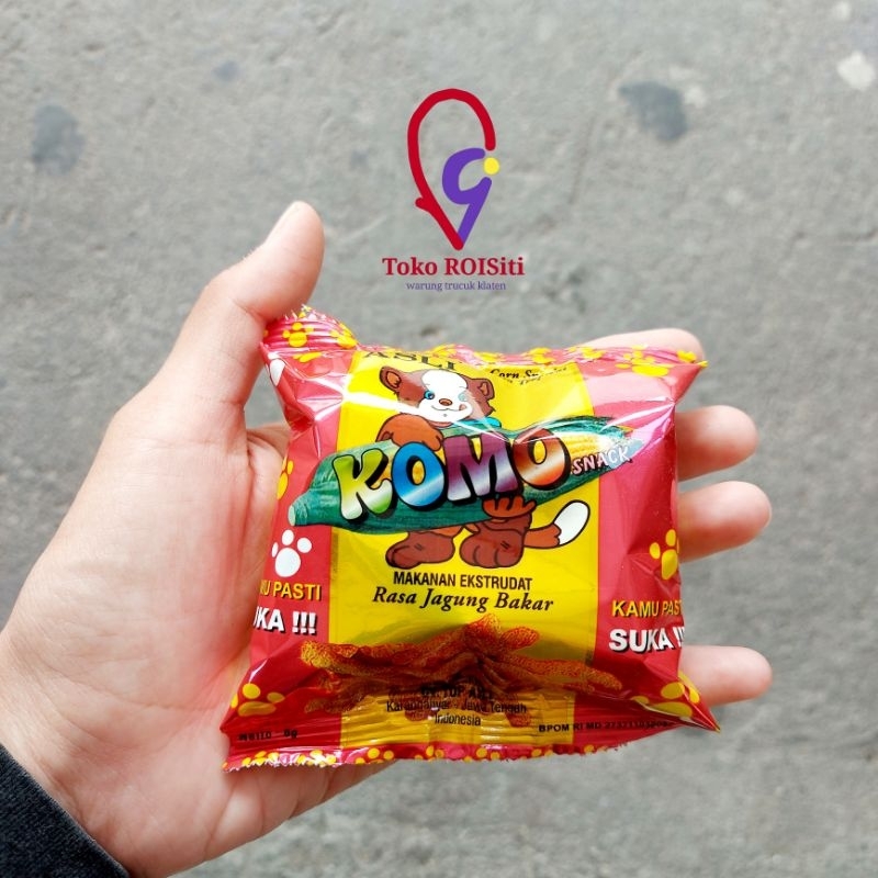 

(TRS) komo chiki snack jagung bakar