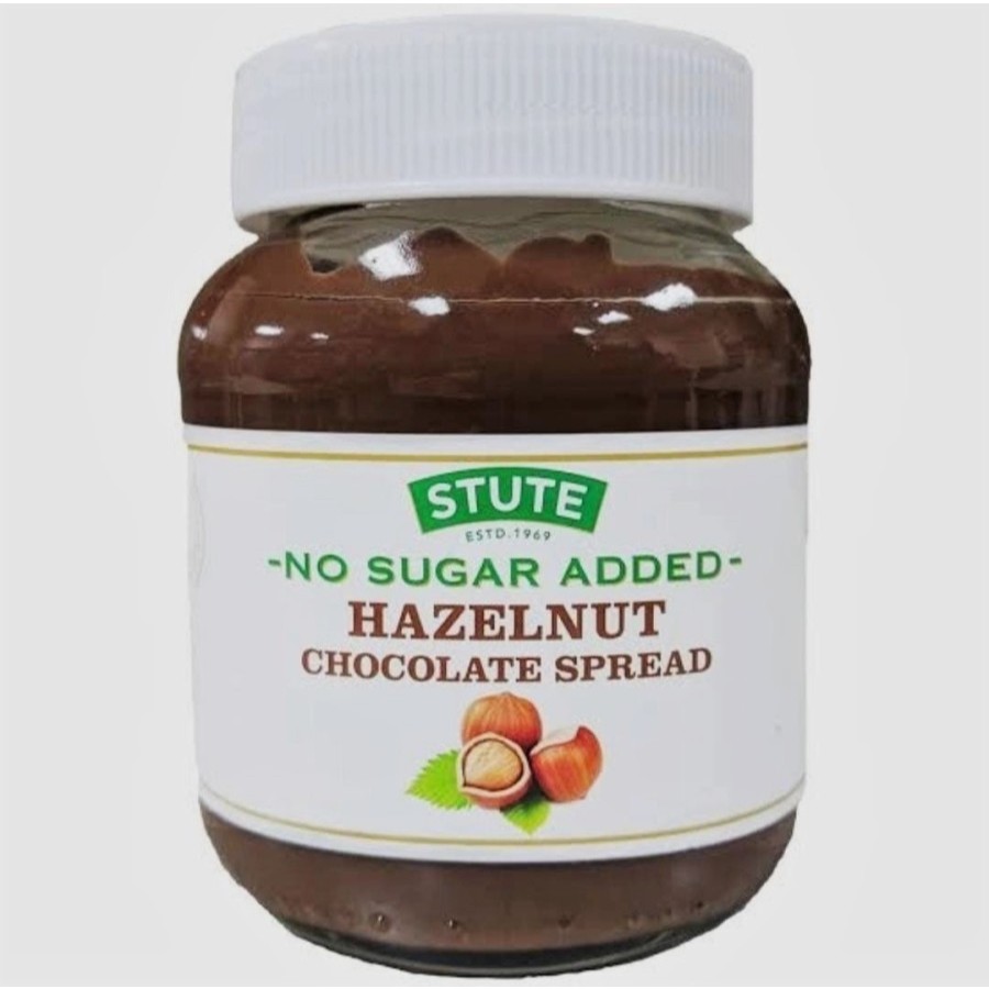 

STUTE HAZELNUT CHOCO SPREAD NO SUGAR ADDED 350gr/For Diabetic/Selai