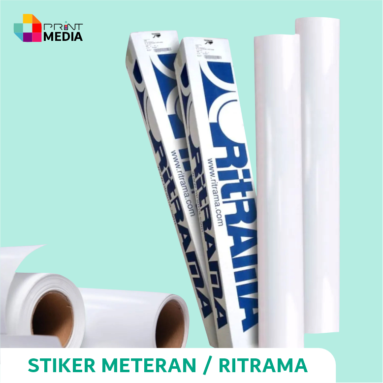 

Printmedia - Cetak Stiker Ritrama Meteran / PRINT STICKER VINYL RITRAMA