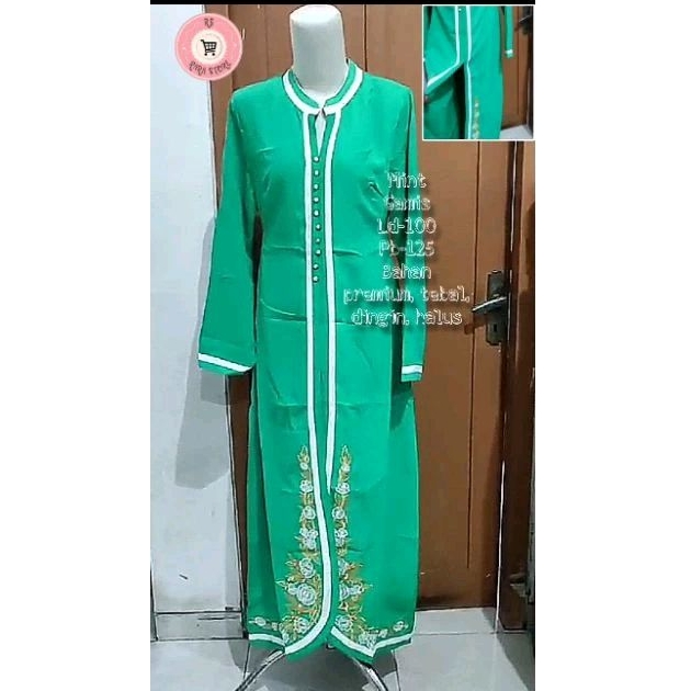 Baju Butik Gamis Wanita Remaja Fashion Muslim Dress Gamis Muslimah Mewah