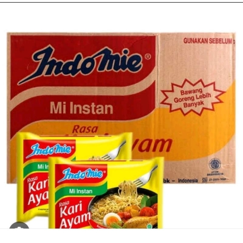 

Indomie kari ayam 1 dus