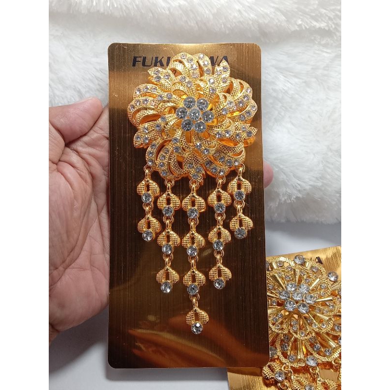 Bros kebaya pengantin,bros kebaya mata besar,bros jumbo,bros mewah,bros mante.