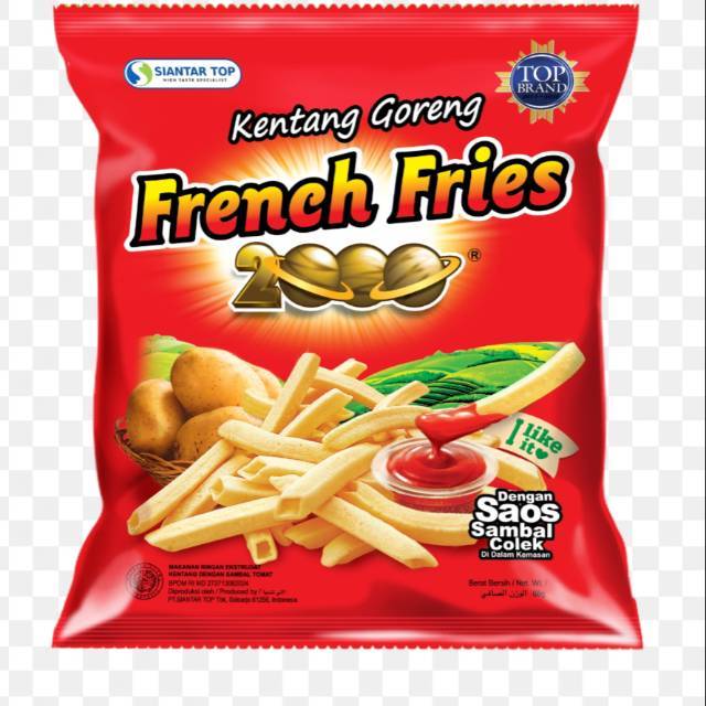 

French Fries 2000 Sambal Snack Kentang 62gr