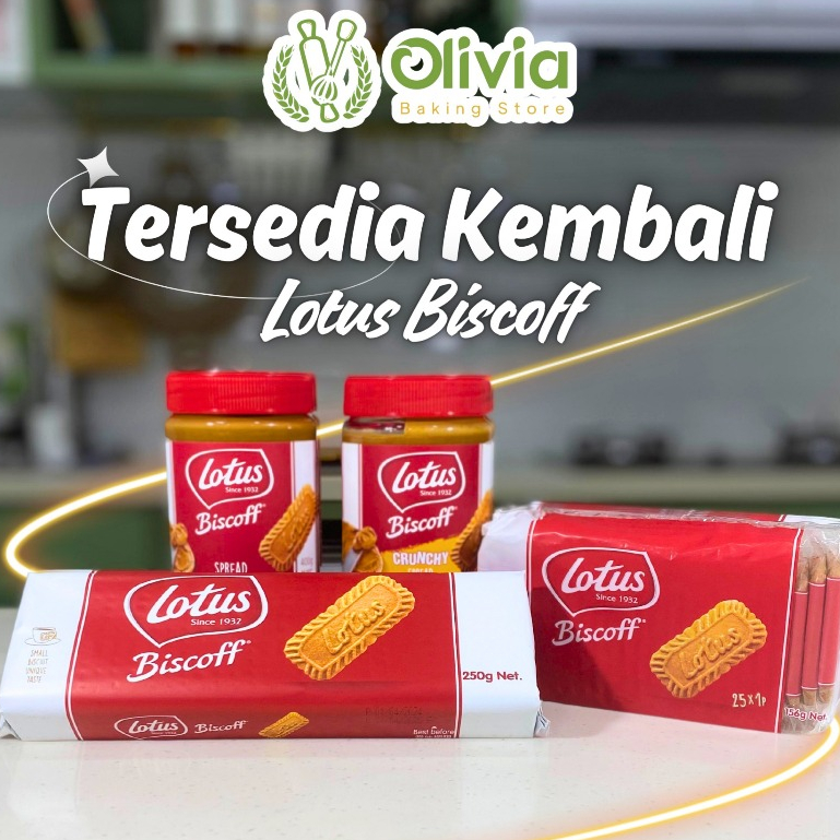 

Lotus Biscoff Biscuit Spread Selai 380 Gram Crunchy